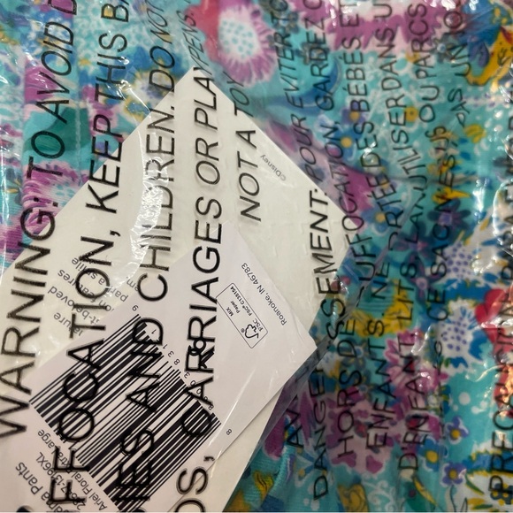 NEW! Vera Bradley Little Mermaid PJ SET - Top and PJ Bottoms Size 16 - XL - Picture 7 of 9